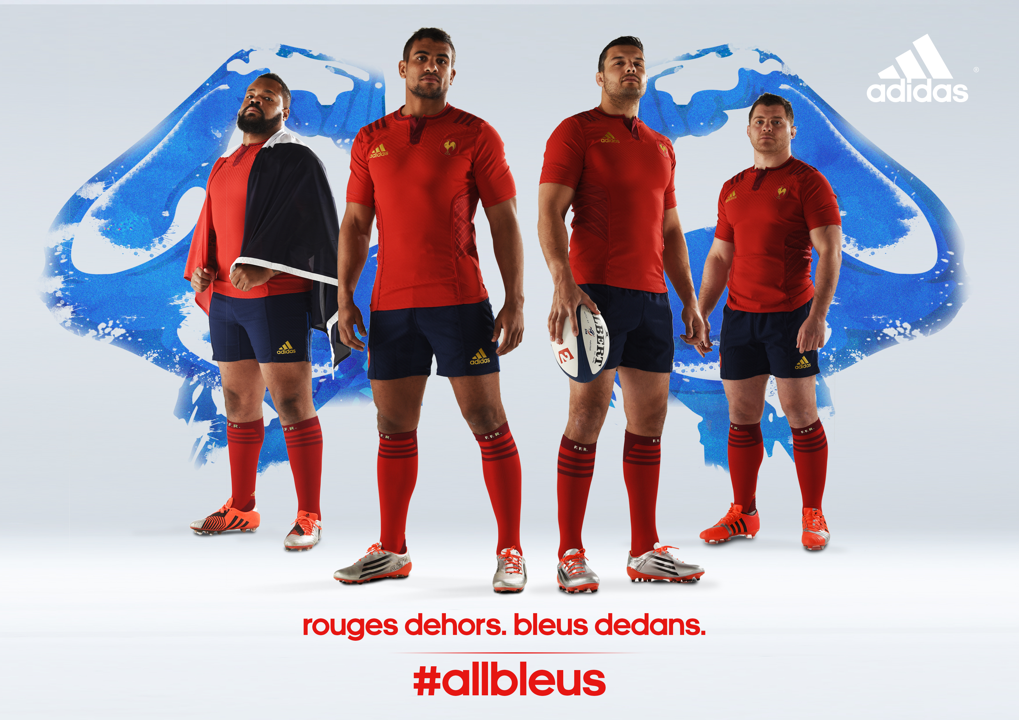 maillotrougeéquipedefrancerugbyadidas Mister Sport